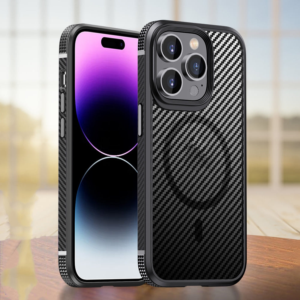 New Protective Phone Case With Magnetic Suction And Anti Drop Feature