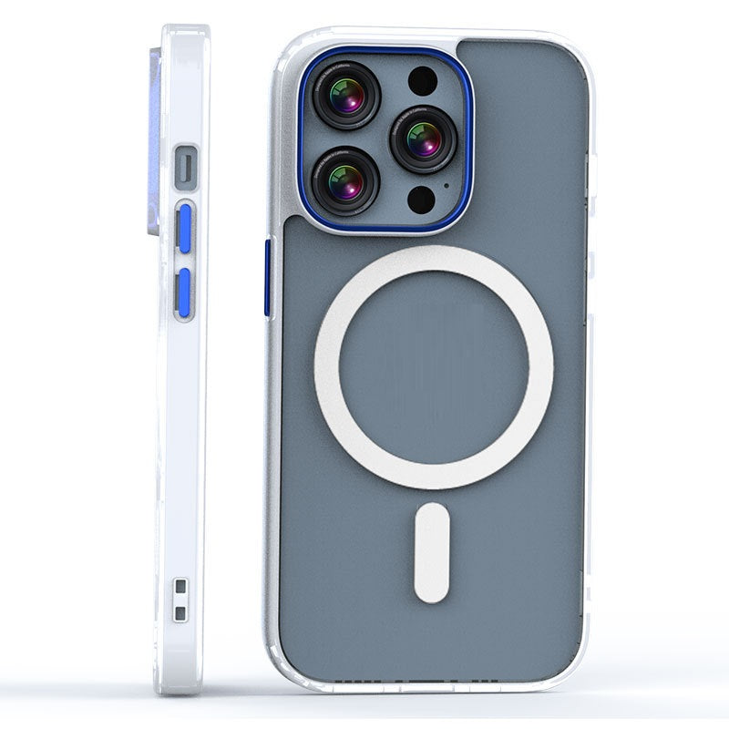 TPU Soft Edge Metal Key Transparent Fall Protection Shell