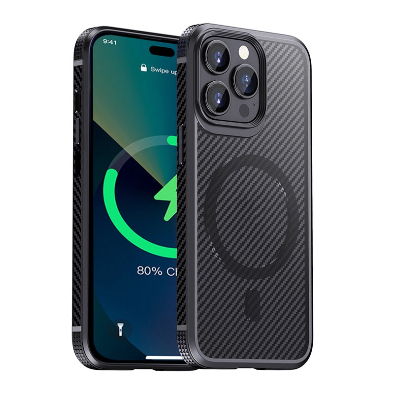 New Protective Phone Case With Magnetic Suction And Anti Drop Feature